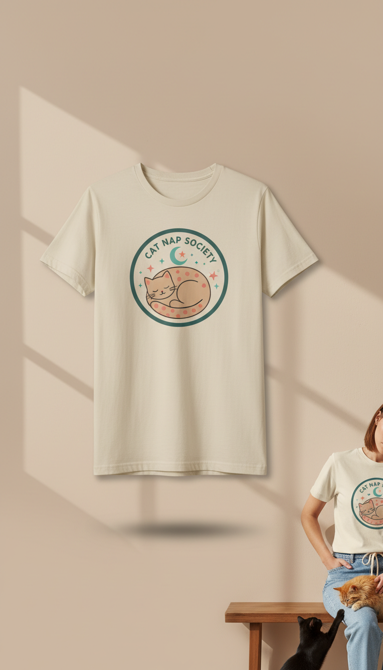 Cat Nap Society Unisex Tee