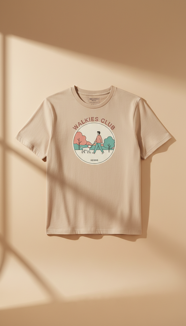 Walkies Club Relaxed Fit Tee