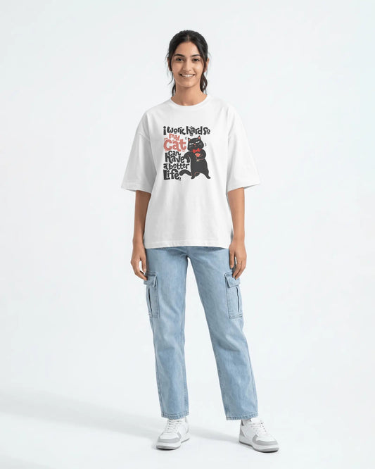 Funny Cat Unisex T-Shirt – Cat Lifestyle Quote